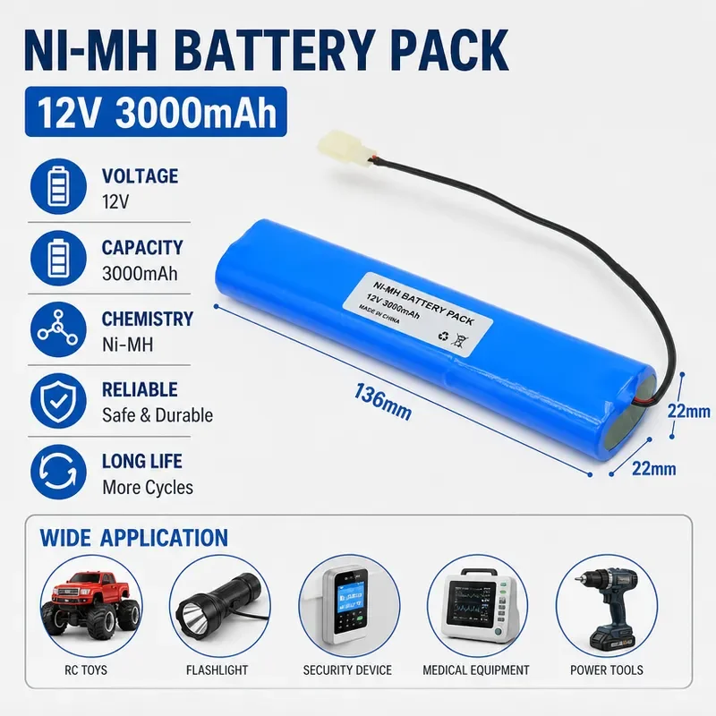 Replacement Battery for Foton FC-560 Defibrillator High Capacity Rechargeable Power Supply Compatible with Medical Emergency