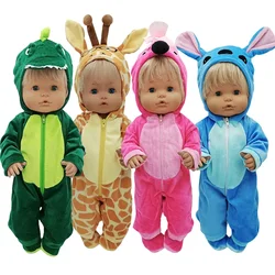 40cm Nenuco Doll Outfit Ropa Y Su Hermanita Reborn Baby Doll Clothes Animal Costumes