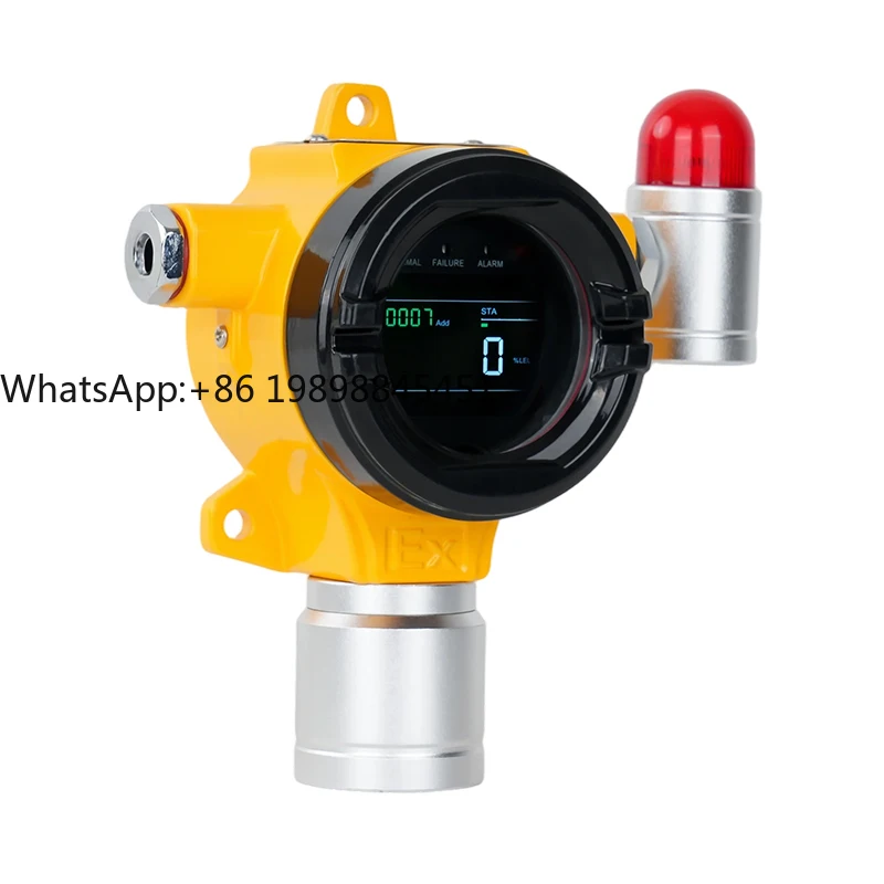 

High-precision Imported Sensors Carbon Monoxide Gas Detector Alarm SF6 NO2 2NO CL2 NH3 H2 PH3 CO H2S Fixed Toxic Gas Detector