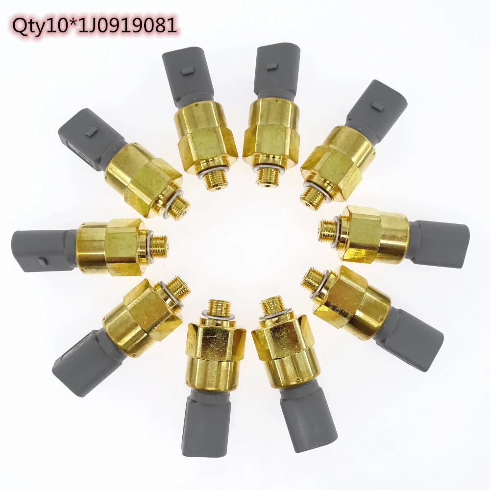 Qty10 1J0919081 Power Oil Pressure Sensor Switch For VW Golf Jetta Beetle Audi A3 TT Seat Leon Toledo Skoda Octavia 1J0 919 081