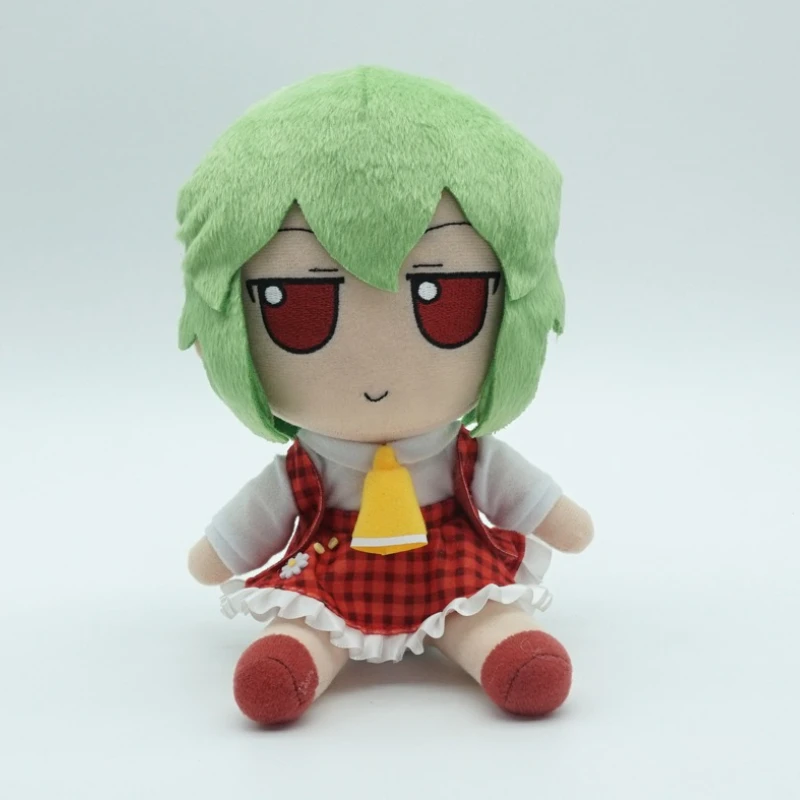 

20cm Game TouHou Project Cotton Doll Kazami Yuka Fumo Kawaii Cosplay Sitting Anime Lovely Idol Soft Plushies Toy Figures Gifts