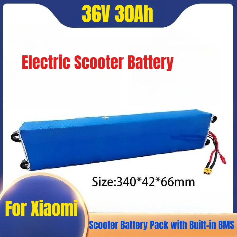 

For Xiaomi M365 Battery Pack for Electric Scooter 36V 30Ah Scooter Battery Pack with Built-in BMS