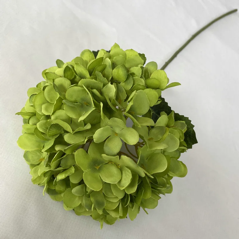 58Cm Kunstbloemen Zijde Hortensia Boeket Realistische Kleurrijke Bruiloft Home Party Woonkamer Tafeldecoratie