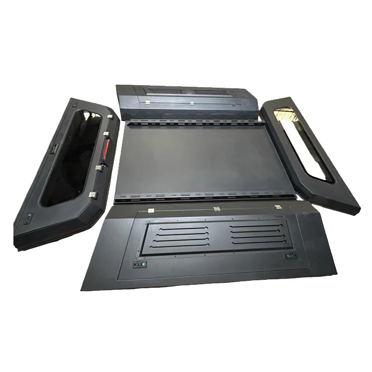 

Manually Operated Lockable Split Hardtop Waterproof Pickup Truck Cover for Navara Np300 Pickup Trucks