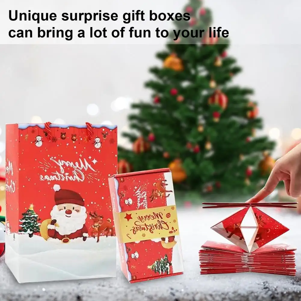 Creative Gift Box Luxury Cash Explosion Gift Box for Birthday Anniversary Surprise Money Folding Envelope Holder Diy Proposal