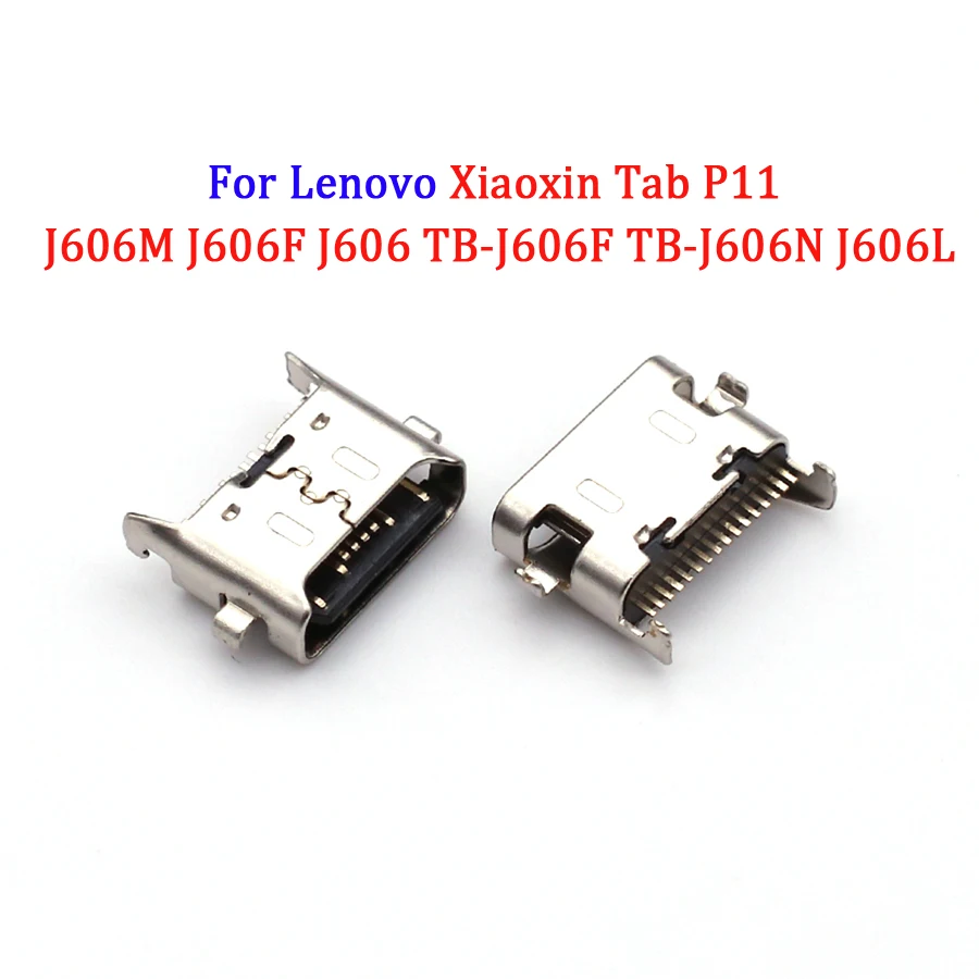 2-20Pcs USB Charger Charging Port Plug Dock Connector Jack For Lenovo Xiaoxin Tab P11 TB-J606F J606N J606L J606M J606F J606