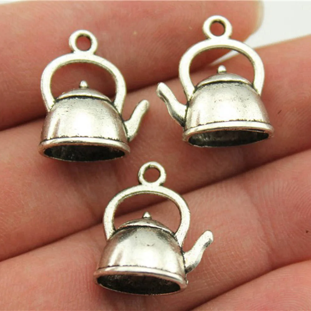 Teapot Kettle Charms Nail Charms Cute Jewelry For Men