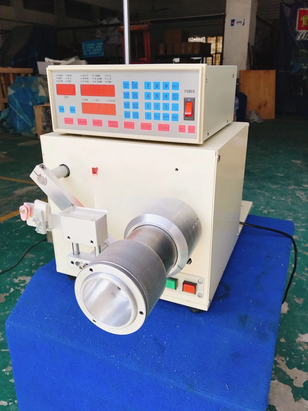 Automatische Spreekspoel Wikkelmachine Prijs Voor Koperdraadspoel