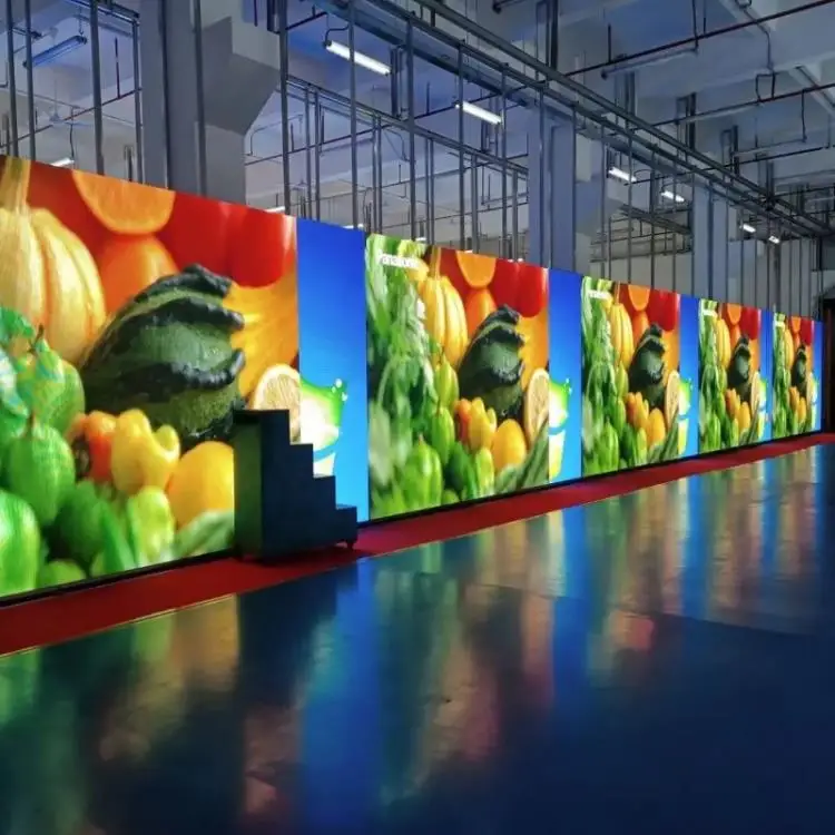 P1.53 P1.86 Factory Direct Full Color Small Pixel Pitch Indoor LED Display Module Wall Panel for Commercial Advertising