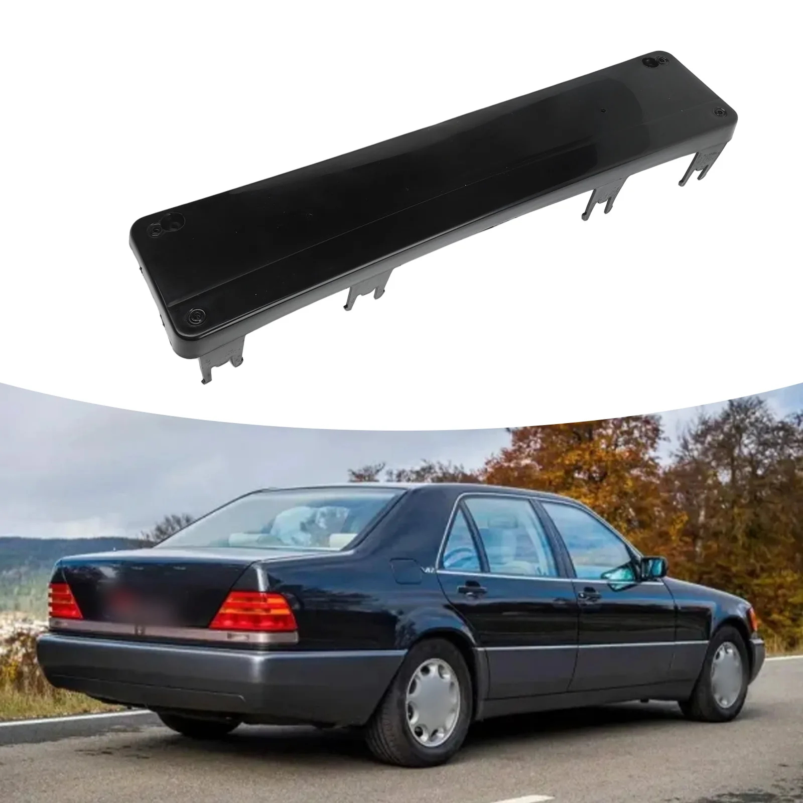 Front License Plate for Mercedes for S Class W140 1995 1998 Replacement OEM Number A1408851281 Made of ABS Material