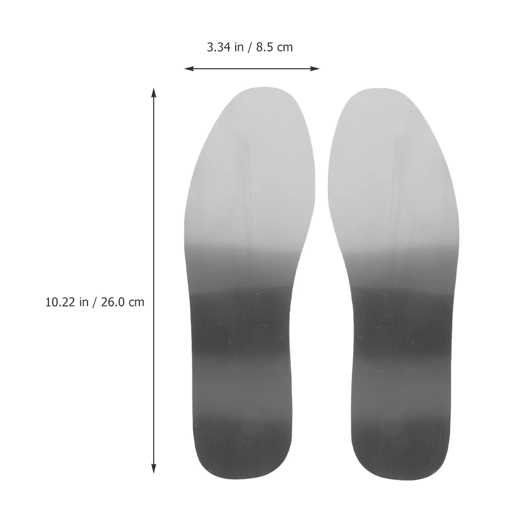 Replaceable Stainless Steel Anti-nail and Anti-puncture Insoles for Men Women Women's Work Boots Shoe Shoes Supplies Basketball