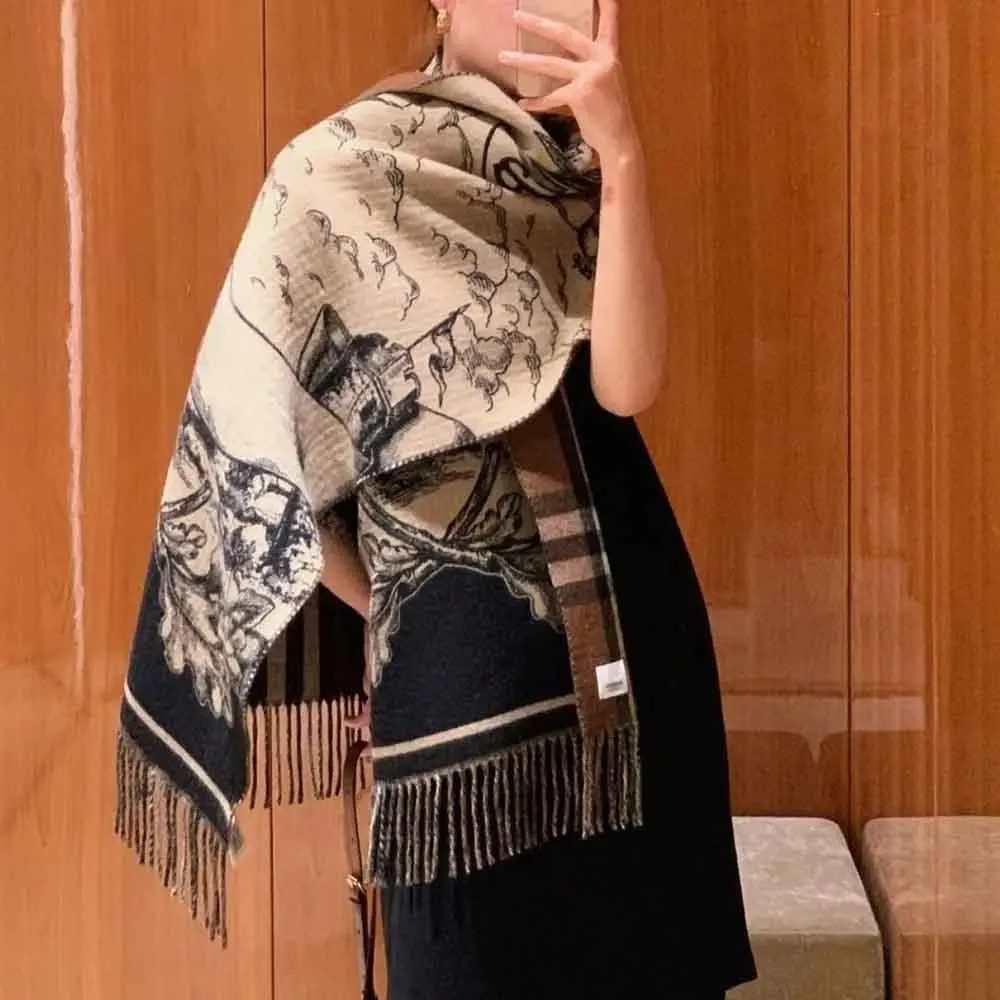 2026 Spring New y2k Color Block Scarf genderless Shawl Fashion Trendy Irregular Youth Campus Outdoor Casual Warm Scarf  Unisex