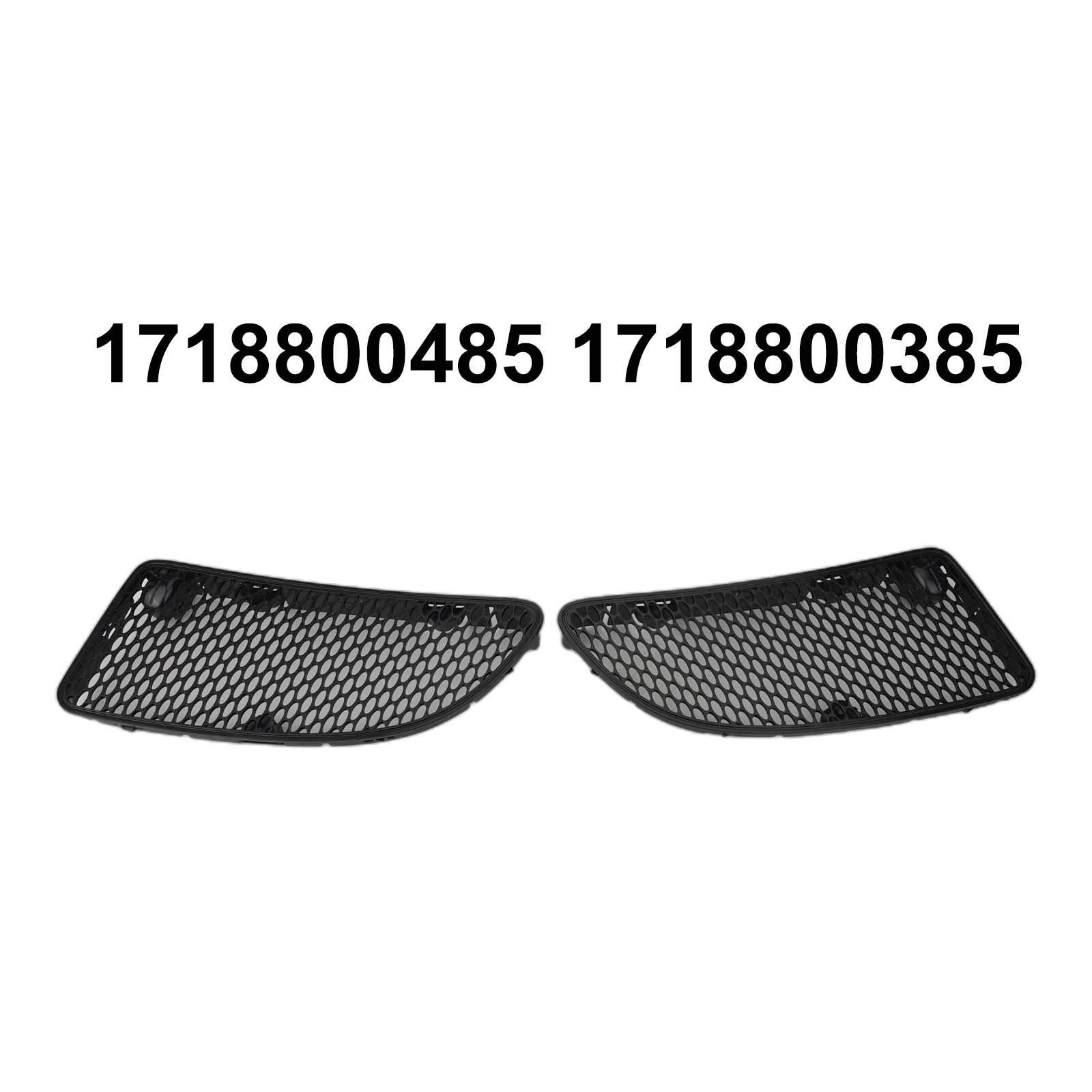 Custom Fit Front Hood Grille for Mercedes R171 SLK350 Improved Performance Color Black Placement on Vehicle Front Hood Grille