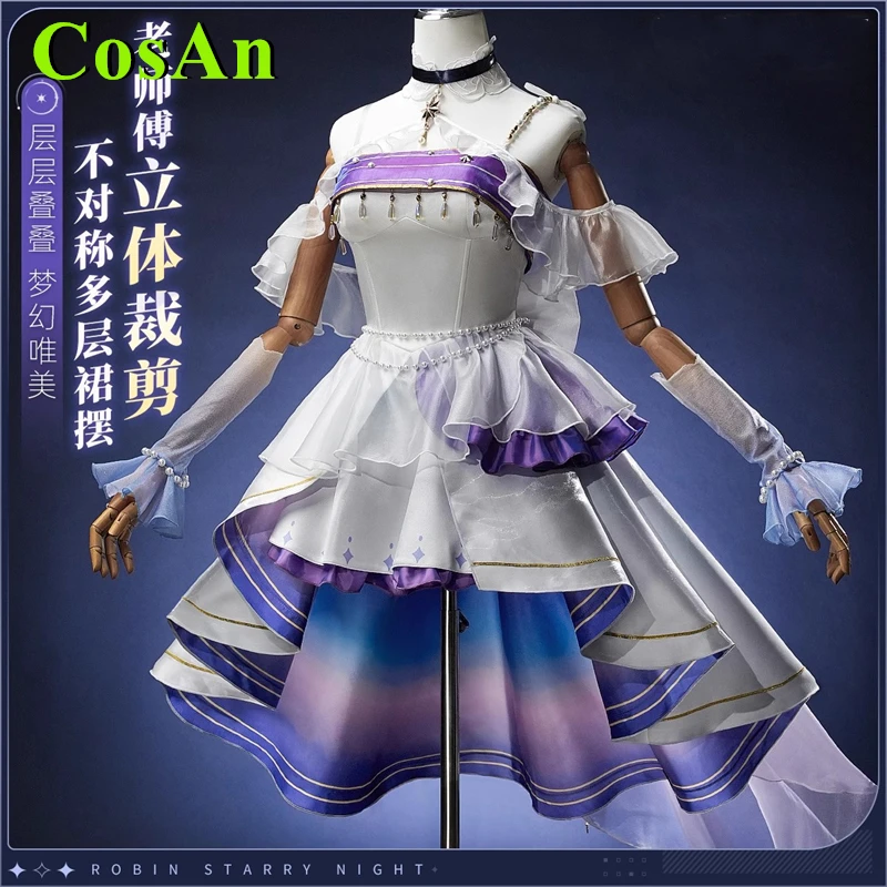 CosAn Game LOL Jinx Cosplay Costume Sweet Lovely Hot Spring Swimsuit Activity Party Role Play Clothing