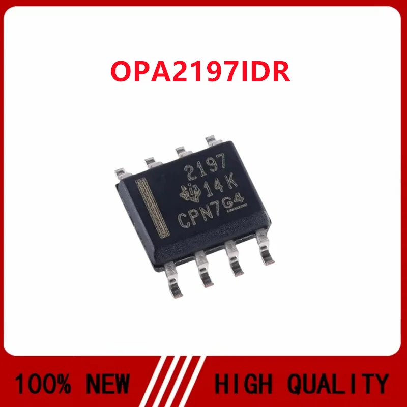 5PCS/LOT OPA2197IDR OPA2197ID OPA2197 2197 SOP-8 Dual precision operational amplifier chip in stock