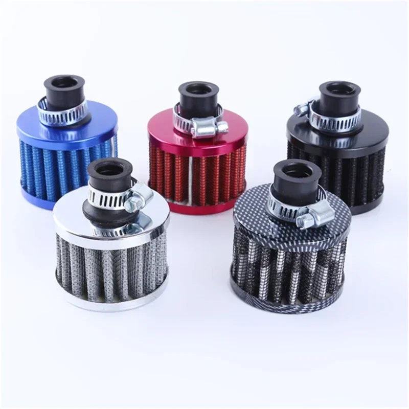 New Car Air Filter 12mm for Motorcycle Cold Intake Mini Breather Filters