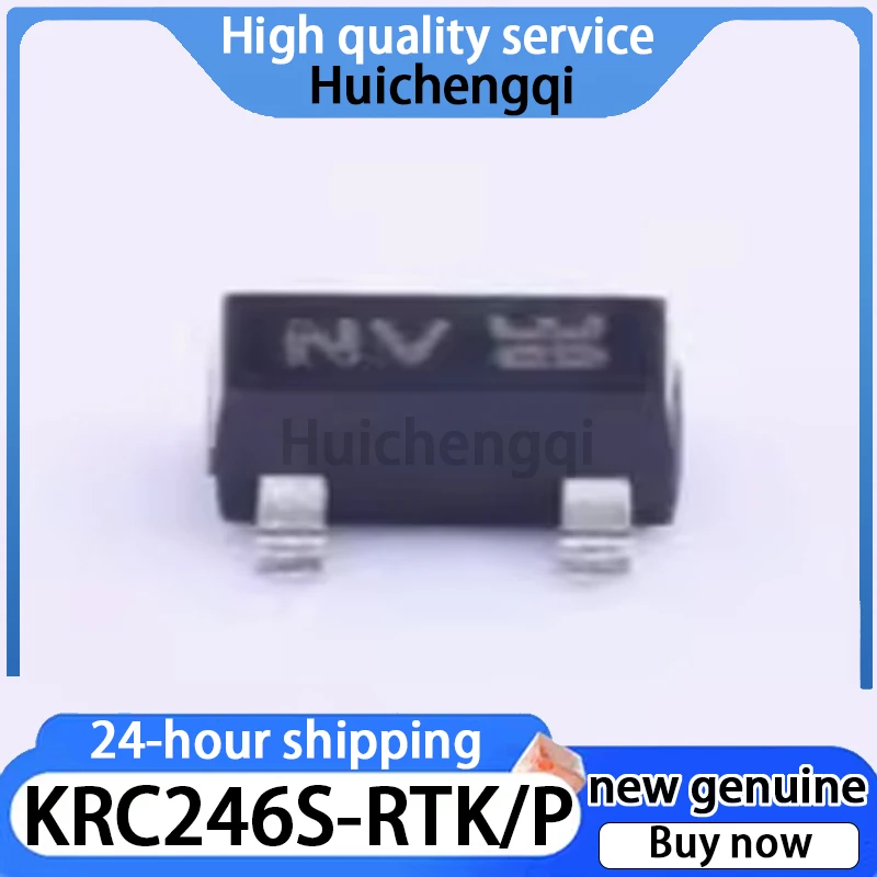 20PCS Original Genuine KRC246S-RTK/P Silk Screen NV SOT-23 Digital Transistor