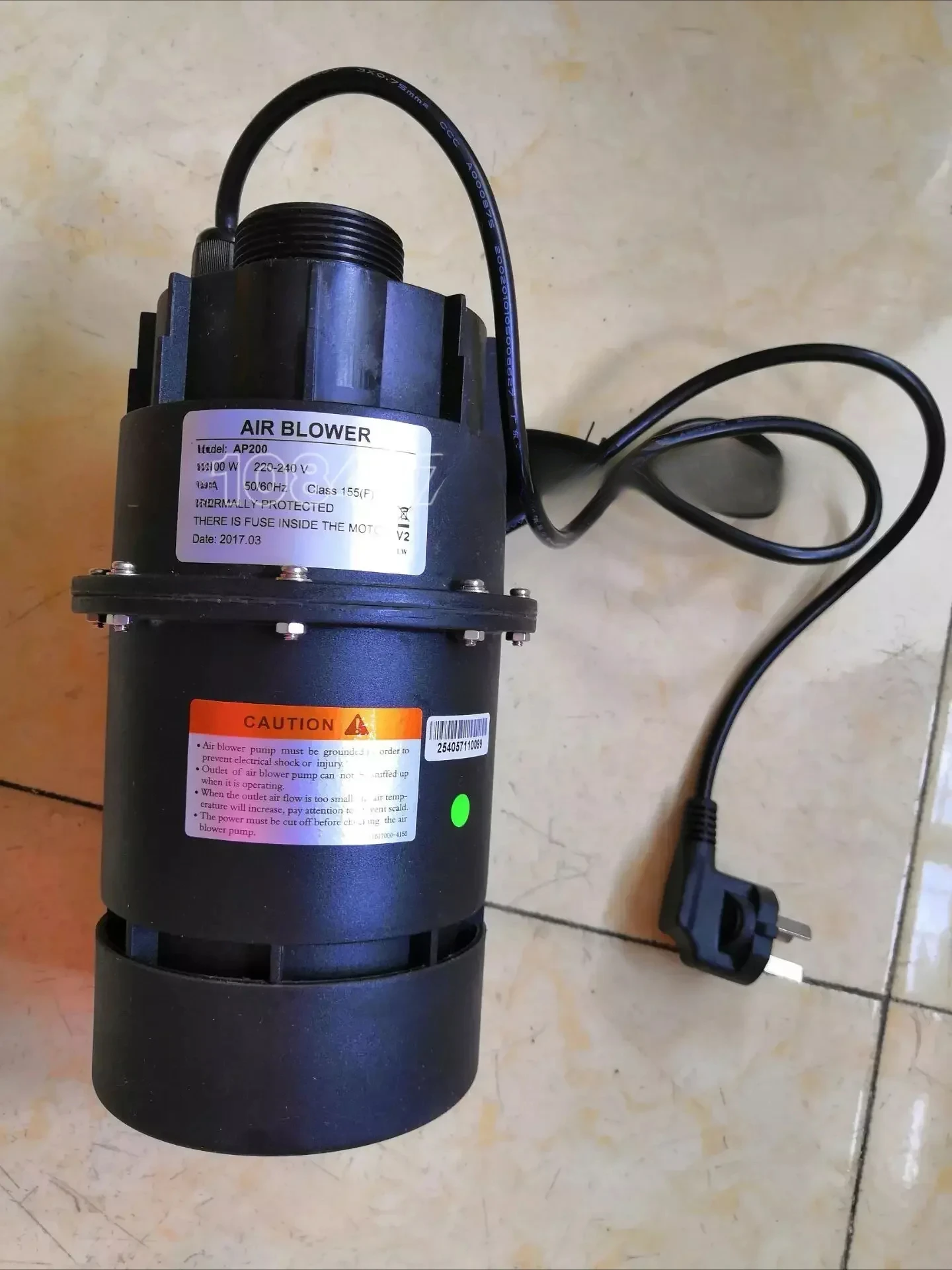 

Tub Spa 400W AP200 AP300 AP400 Air Blower and Air Pump Replace As Spa Part Replacement for Chinese Spa