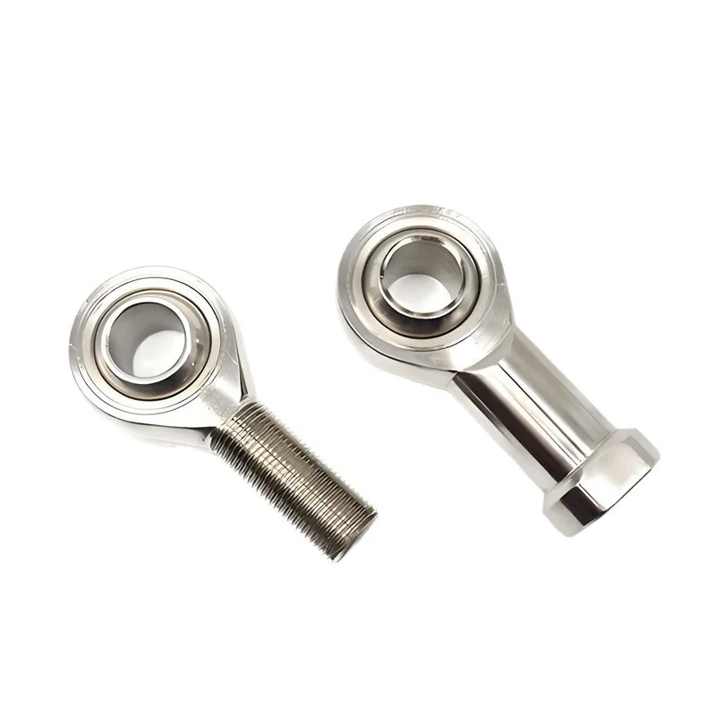 Salt Spray Test 304 Stainless Steel Ball Rod End Bearing, Right Thread Heim Joint Connector Multiple Sizes SSI6 To SSI12