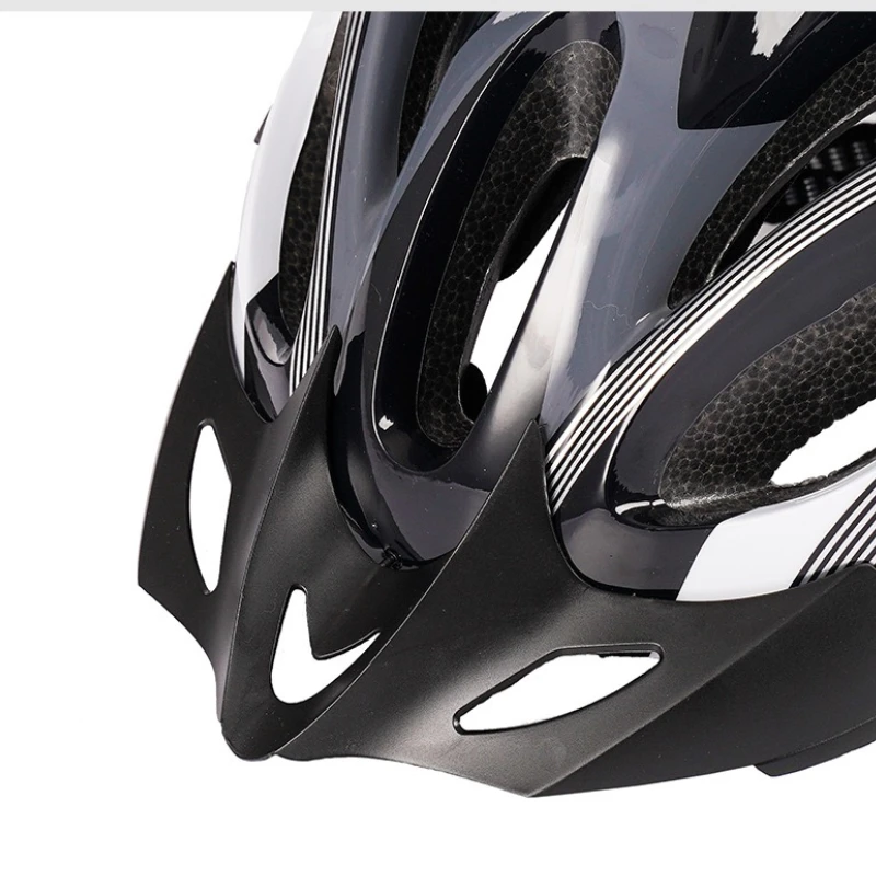 Casco ultraligero de fibra de carbono para hombre y mujer, equipo de seguridad para bicicleta de montaña