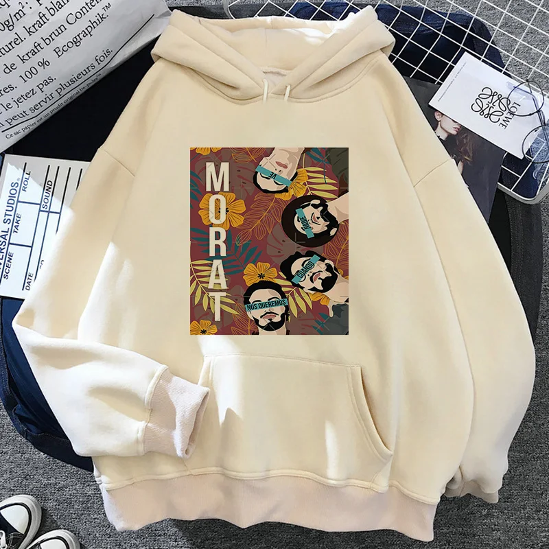 Morat Hoodies Vintage For Women Aesthetic Clothing Kawaii Graphic Japanese Classic Simple Street Trend Anime Sports Style