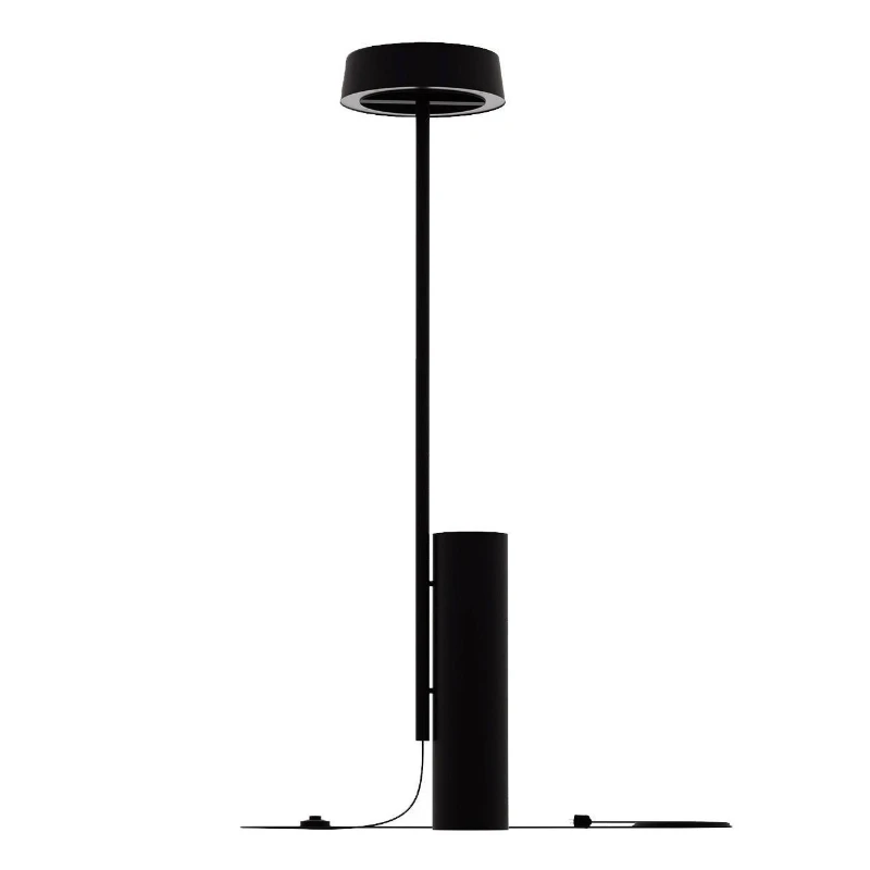 

Simple marble vertical model room living room study reading dimming floor lamp