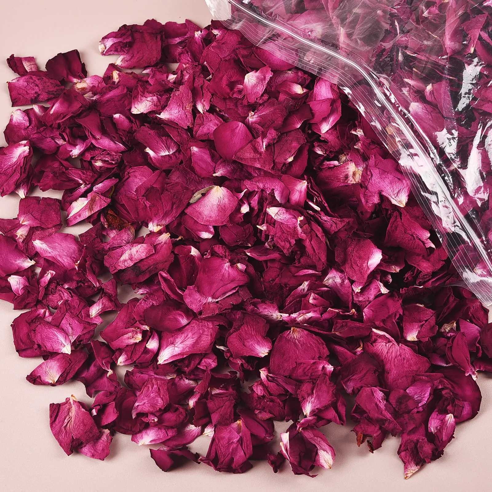 10/500/1000g Dried Flower Petals Natural Wedding Confetti Pop Bridal Shower Birthday Party DIY Decor Supplies Biodegradable Rose