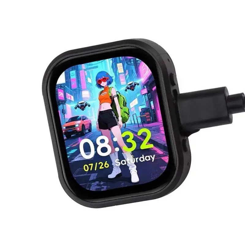 A32T-ESP32-S3 2.06Inch AMOLED Touch Watch Development Board, 32-Bit LX7 Dual-Core, Onboard Dual Digital Microphones Array
