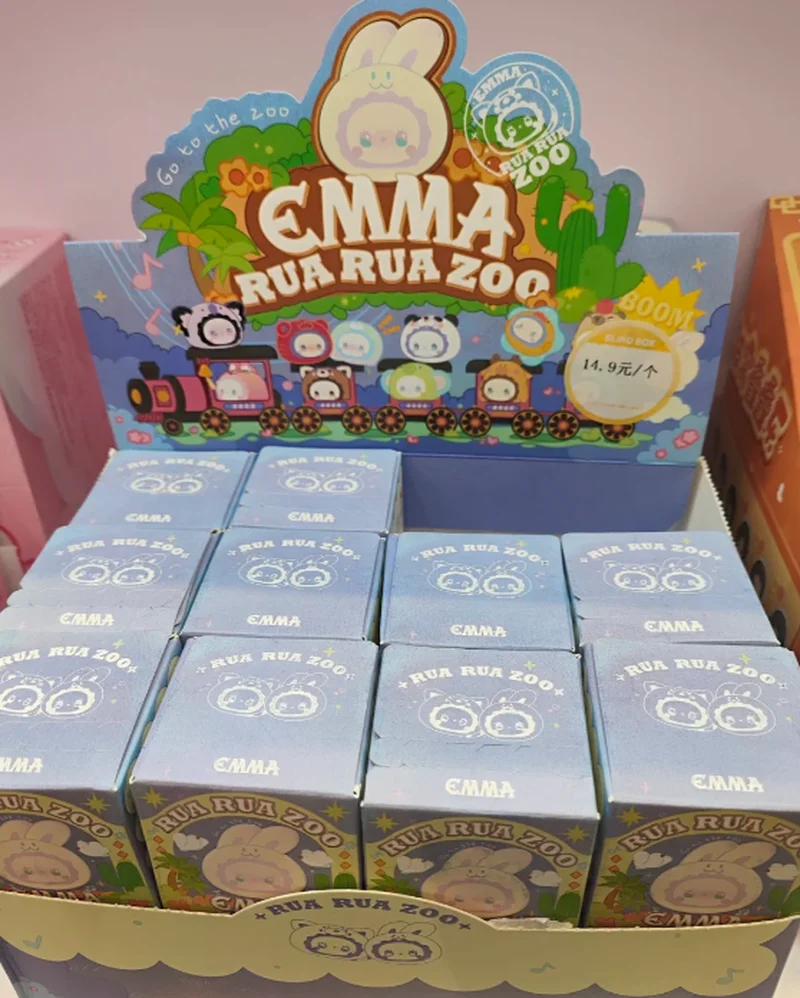 EMMA Secret Forest Series Ruarua Zoo لطيف الجسيمات صندوق أعمى حقيبة لعبة عصرية عرض هدية عيد ميلاد لعبة جميلة قابلة للجمع #3