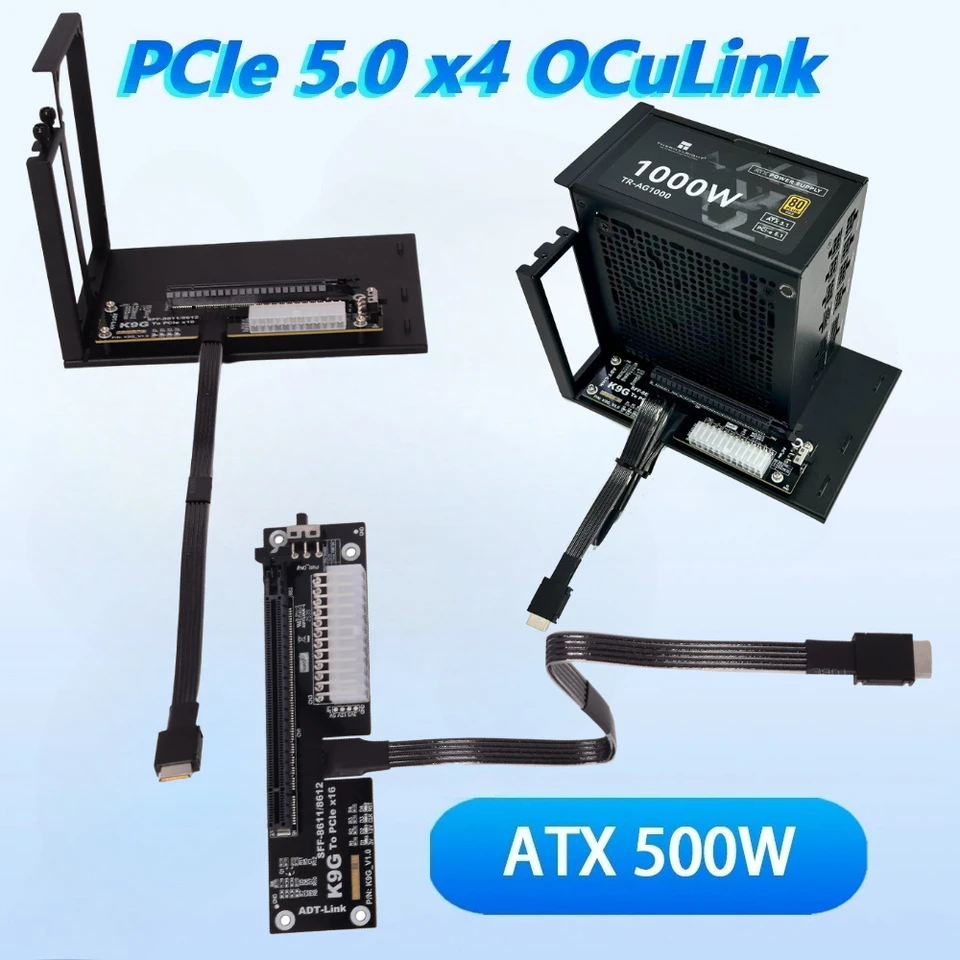K9G-BK7 eGPU Oculink GPU Dock PCIe 5.0 X4
