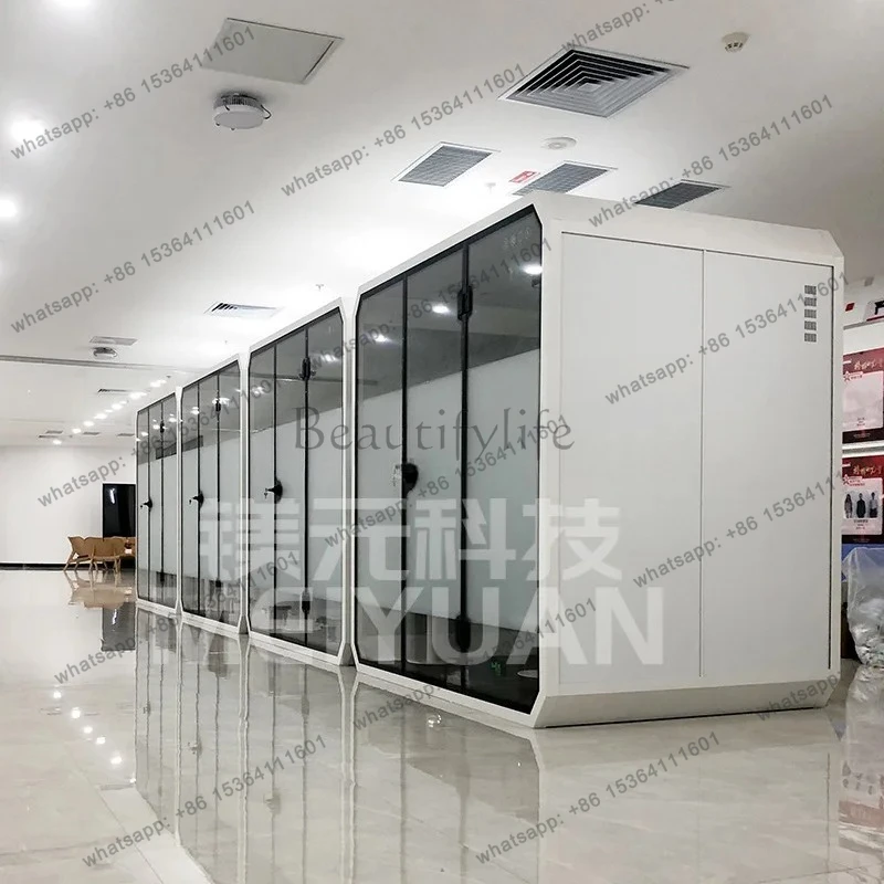 Soundproof Room Mobile Silent Shared Office Easy Installation Phone Booth Internet Celebrity Streaming Partition Soundproof