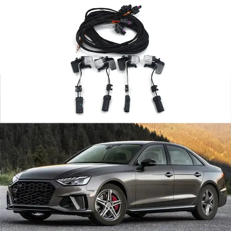 

4KD947133/4KD947134 LED Exterior Door Handle Light Front & Rear Door Knob Welcome Light For A4 B9 8W Q5 A6 C8 A5