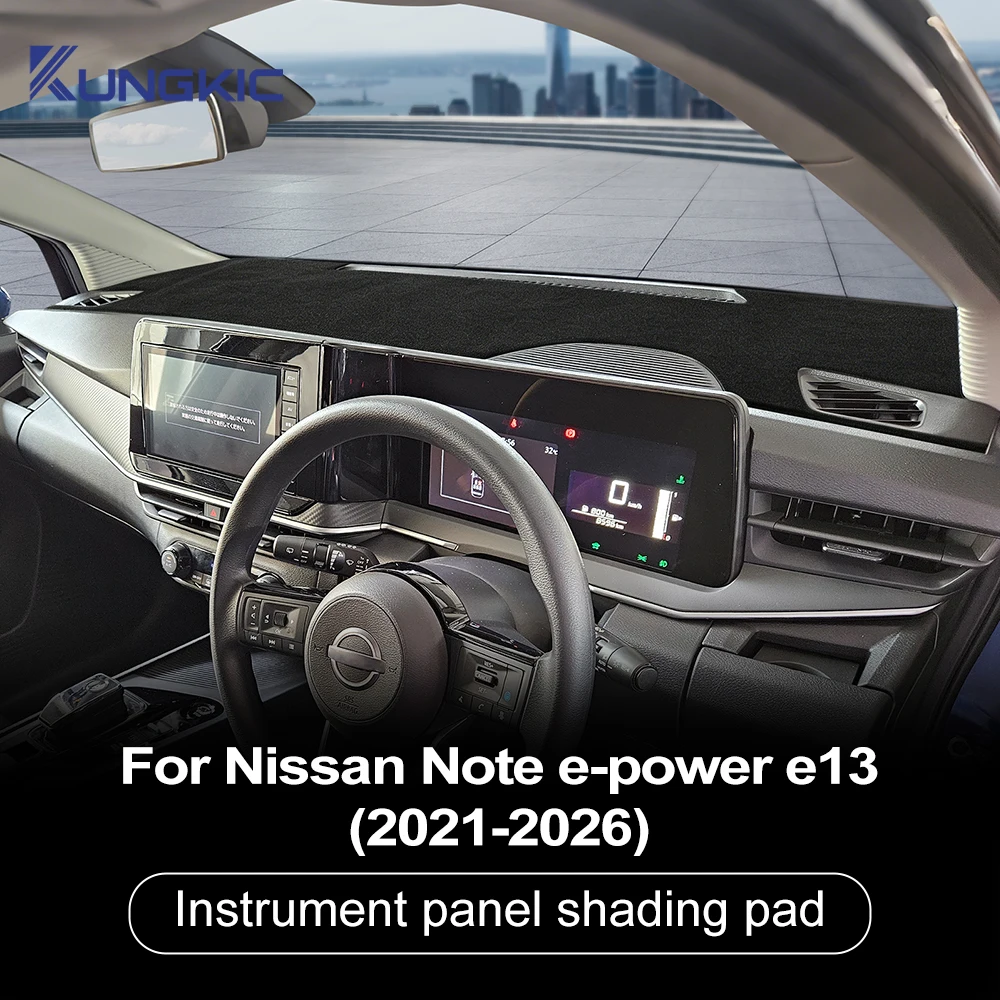 

Dashboard for Nissan Livina Note e-Power E13 2WD 2021 2022 2023 2024 2025 2026 RHD Dash Mat Sun Shade Polyester Non-Slip Pad