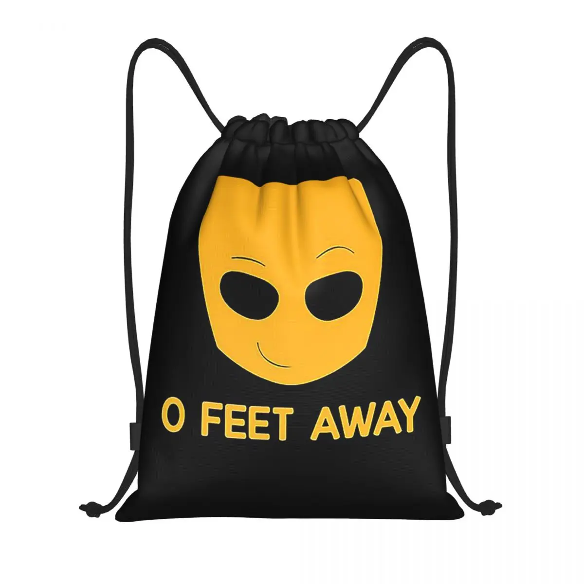 

Grindr Zero O Feet Away Backpacks Multi-function Drawstring Bags Storage Bag Book Bags for Travel School