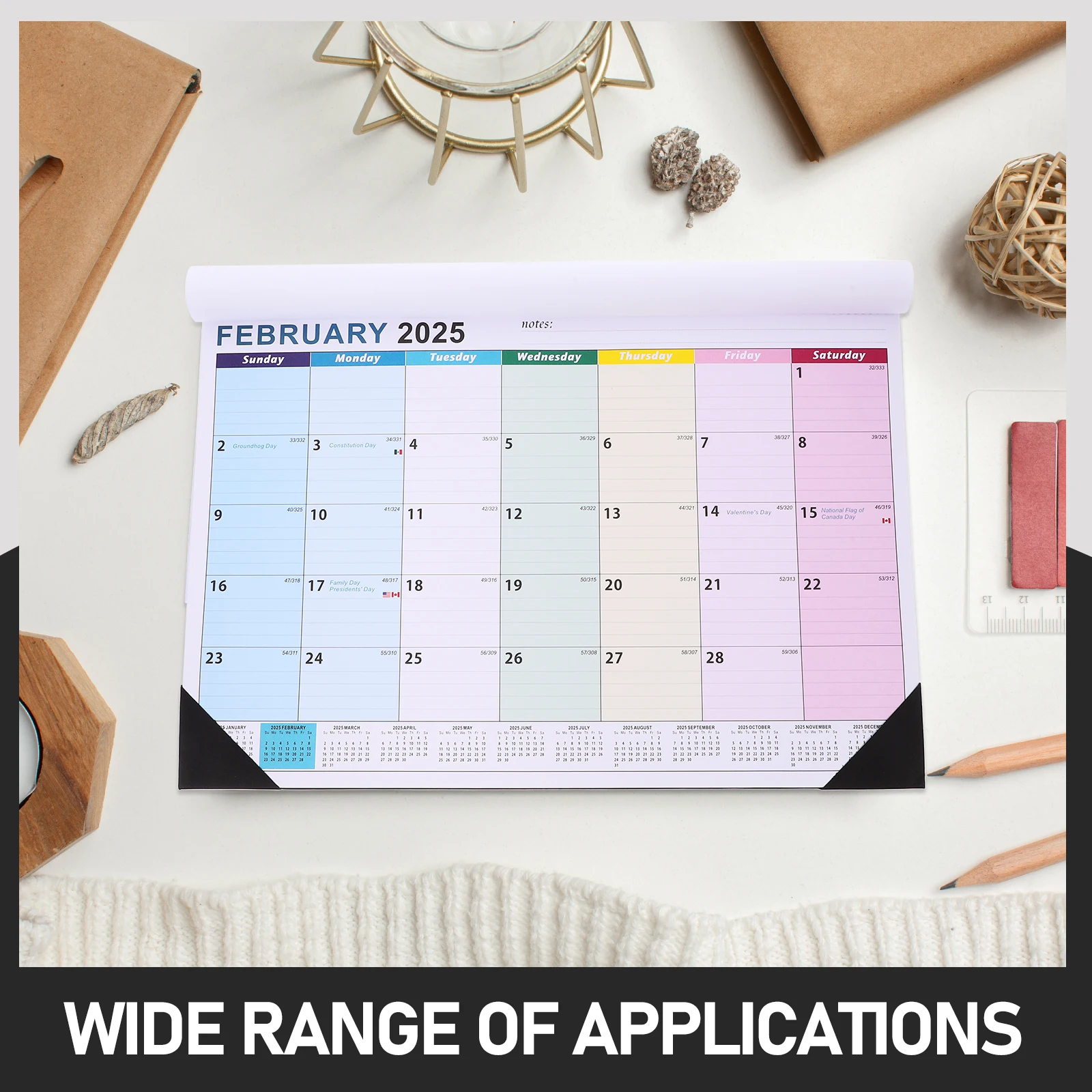 

18pcs 2025 2026 Wall Calendar Hanging Monthly Planner Paper Daily Use Home Office Family Schedule Room Supply