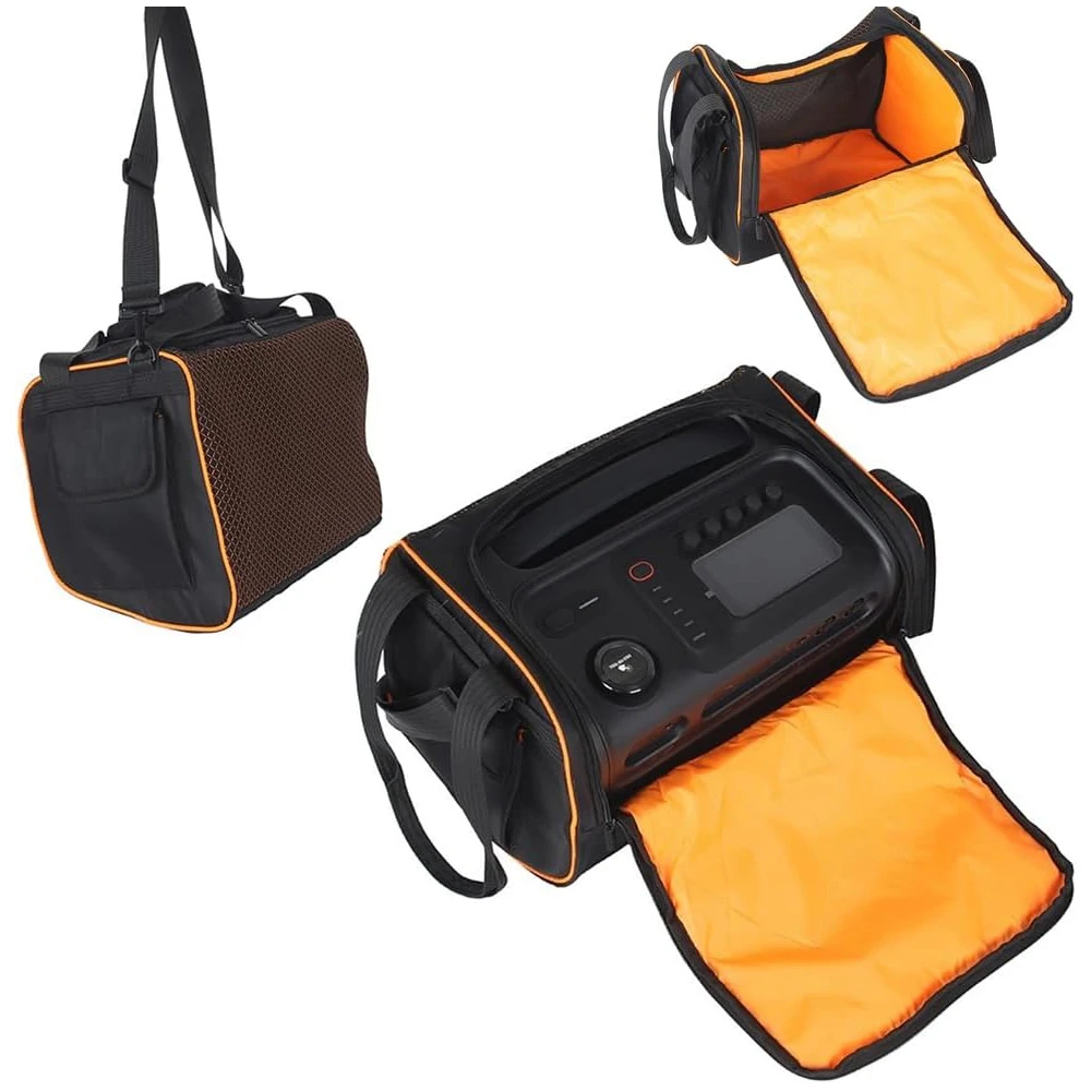 Torba transportowa na głośnik JBL BandBox Trio, torba podróżna do przechowywania na zewnątrz z paskiem na ramię i boczną kieszenią. — zdjęcie produktu 7
