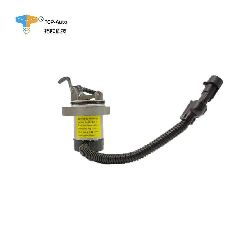 

12VDC Fuel Shutoff Solenoid 04103812 04103808 fit for Deutz F3L F3M F4L F4M 1011 2011 Engine