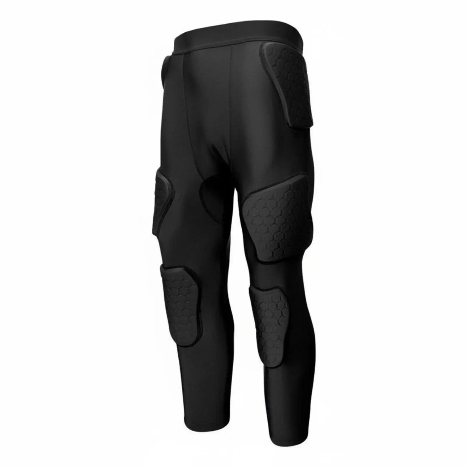Anti Collision Adult Protective Pants Breathable EVA Padded Training Trousers for Rugby and Ball Sports