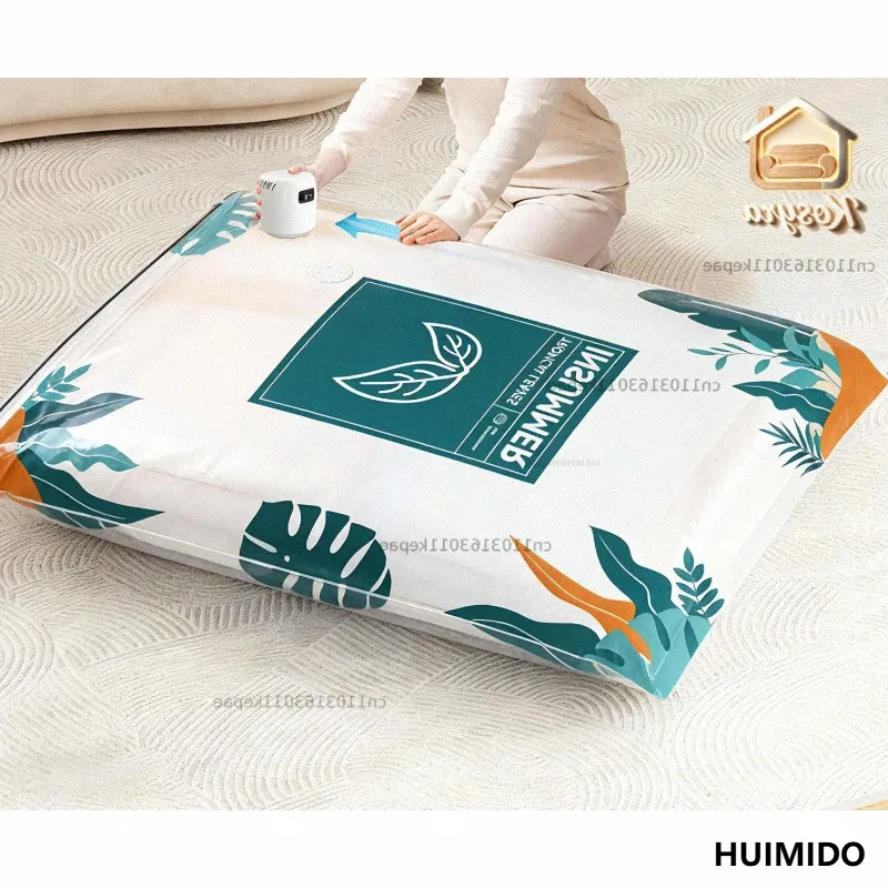 Japan vacuum compression storage bag quilt down jacket special clothes air extraction clothing travel quilt thickened packaging