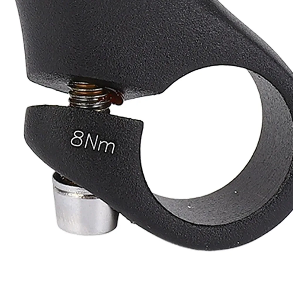 

1 Pair Aluminum Alloy Bike Bar End Ergonomic Lightweight Bike Handlebar End Black Comfortable Grip Bike Bar Extender End