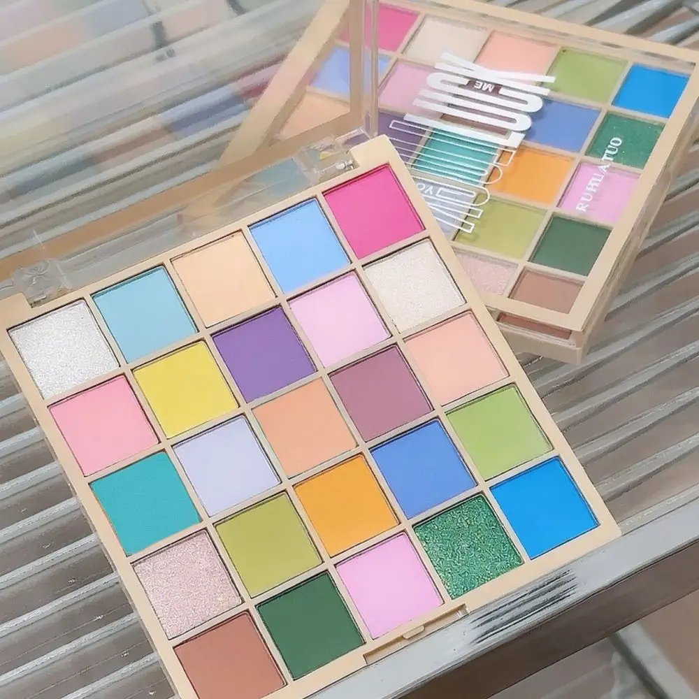 High Pigment Macaron Eyeshadow Palette 25 Colors Professional Makeup Palette For Artistic Stage Cosplay Girl Daily Beauty