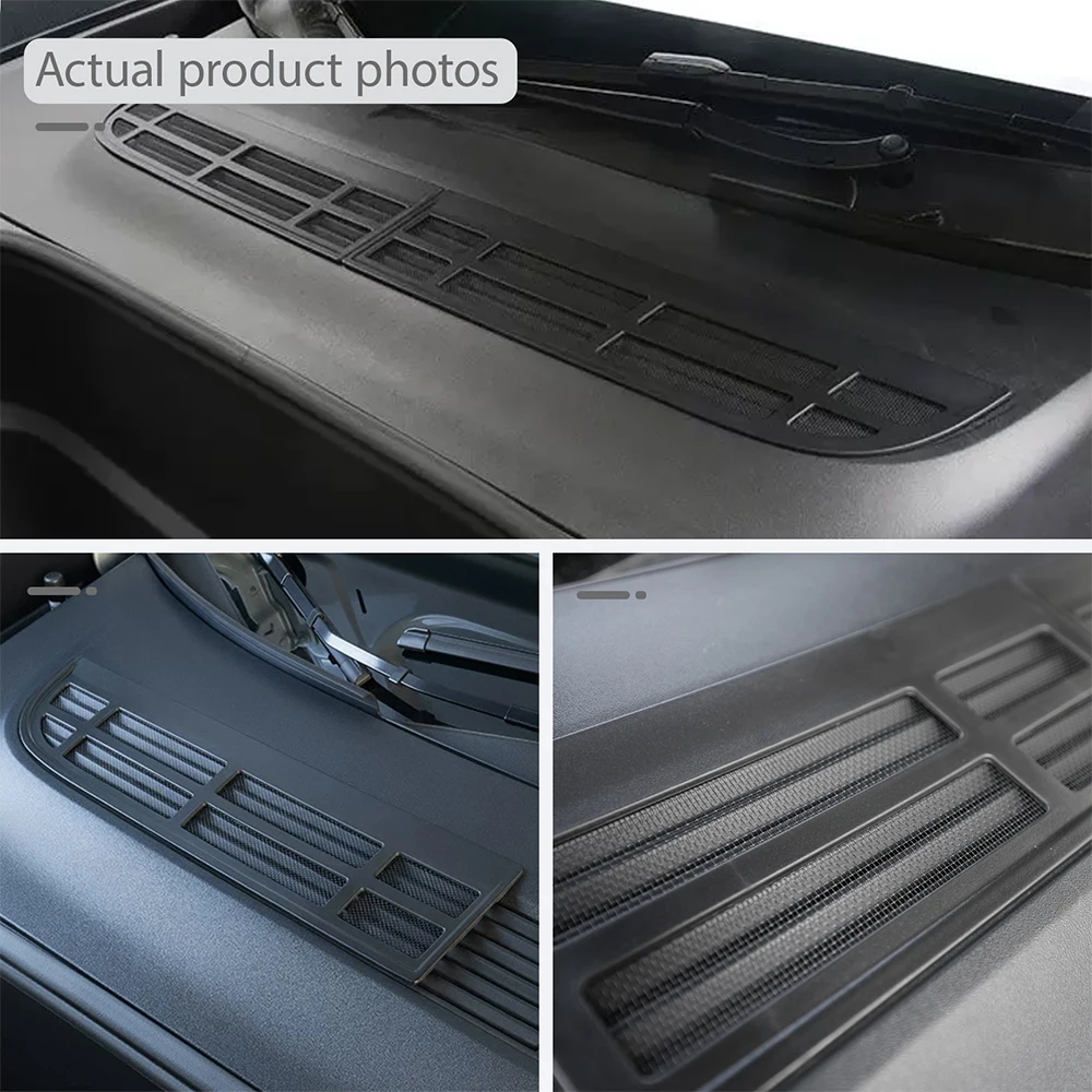 Für Tesla Model YL Zubehör: Unteres Stoßstangen-Anti-Insekten-Netz, Klimaanlagen-Einlassnetz für Tesla Model Y Juniper Zubehör – Detail 11