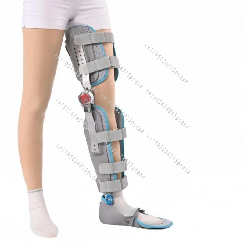 Adjustable Ankle Foot Fixation Brace, Knee Joint, Tibia, Fibula, Ankle Walking Brace, Lower Thigh Fixation Brace