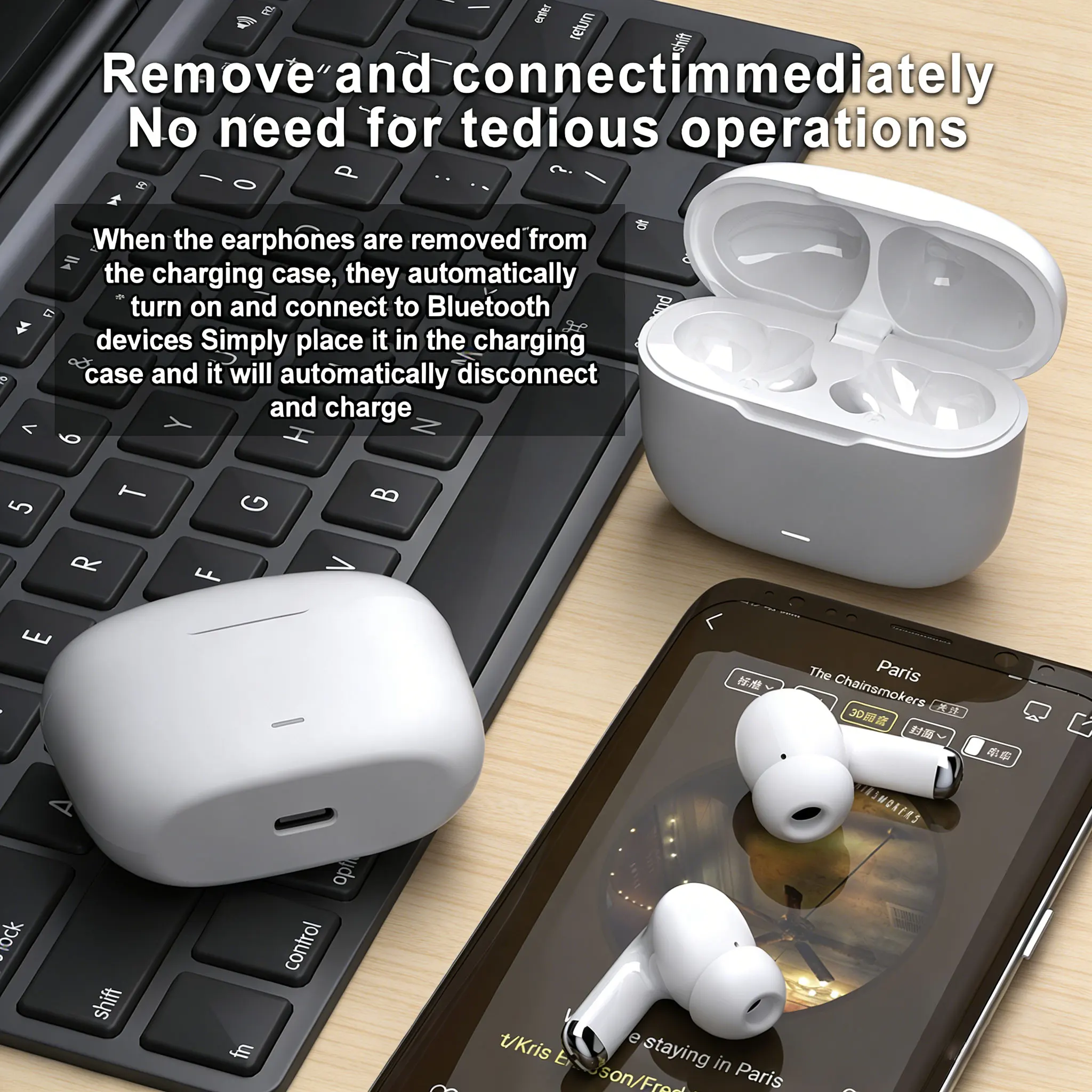 TWS Wireless Hi-Fi Earbuds 3