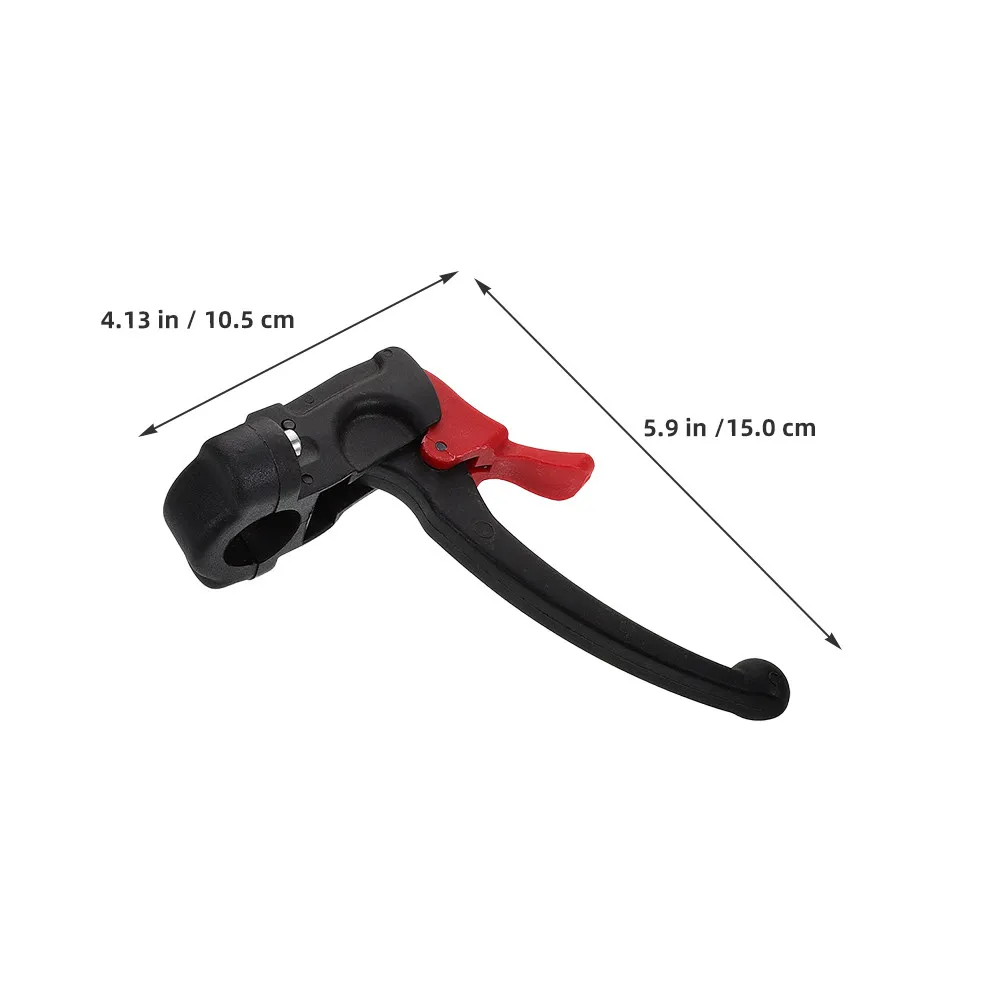 2Pairs Universal Wheelchair Brake Handles Ergonomic Plastic Self-Locking Brake Extendable for Manual Wheelchairs Transport