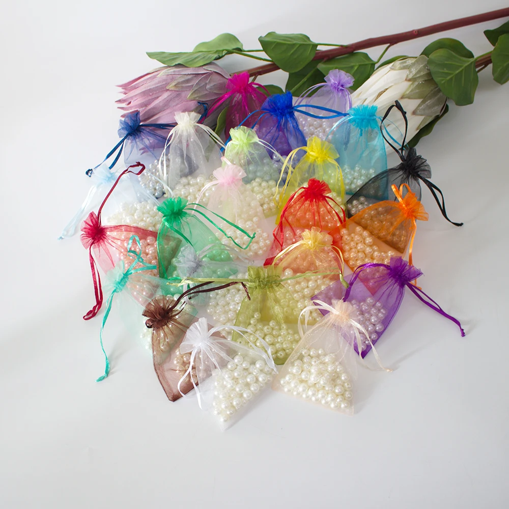 

100 шт. 30×40 см мешочки из марли для ювелирных изделий, часов, мелких аксессуаров, сумок, свадебных подарков, конфет, хранения, праздничных мероприятий