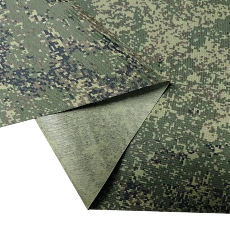 1000D Polyester Oxford Digital FLORA Camouflage Fabric Russian EMR Waterproof Cloth Tactical Vest Luggage Tent DIY