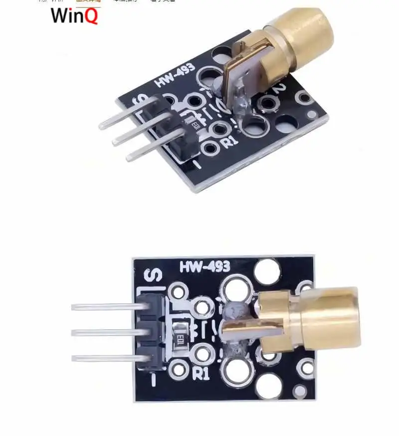 Модуль датчика лазерной головки 5 В, лазерная трубка ky-008, совместимость с Arduino 10EA