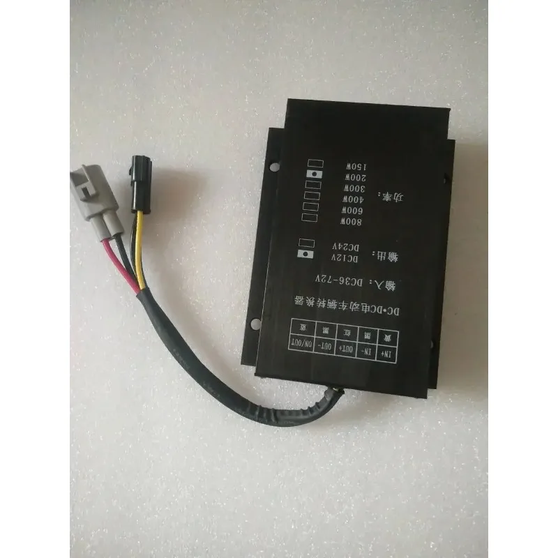 Electric Forklift DC DC Converter 48V to 12V 300W | 25A Step Down Buck Power Supply | Waterproof IP65