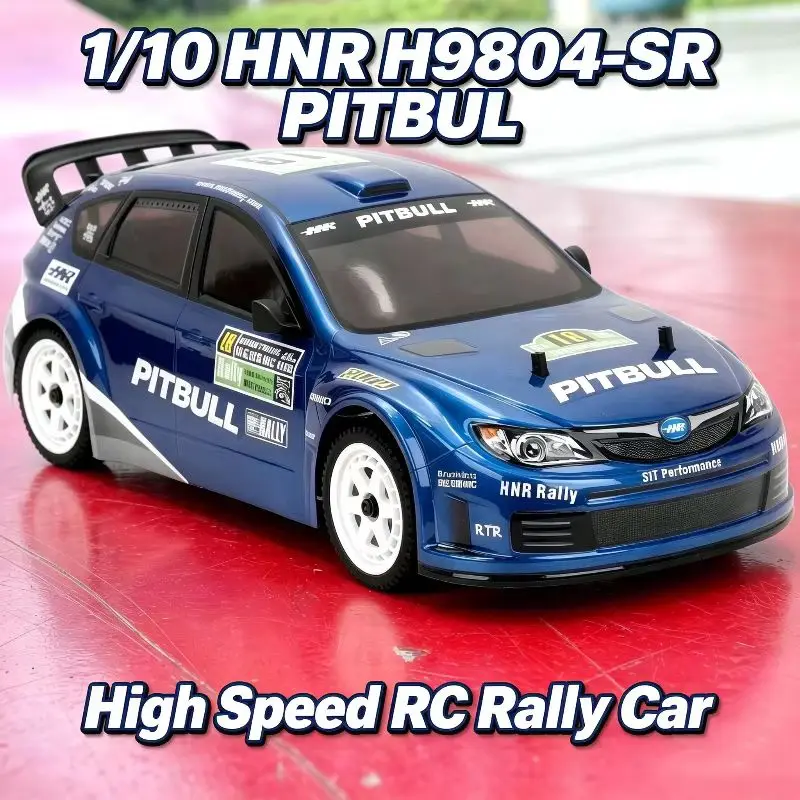 Hot 1/10 HNR H9804-SR PITBULL Remote Control Electric 4WD Off-Road Rally Car Brushless High-Speed Racing RC Splash-Proof Model